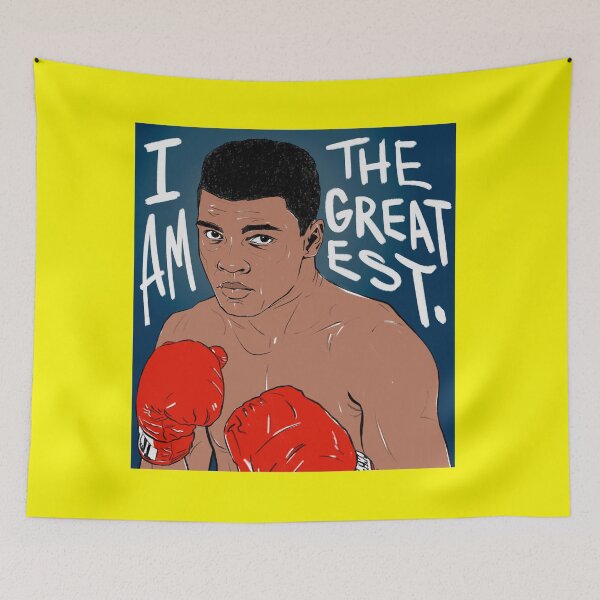 Item preview, Muhammad Ali  - I Am The Greatest - Boxing Legend Art designed and sold by ZERO-MIND.
