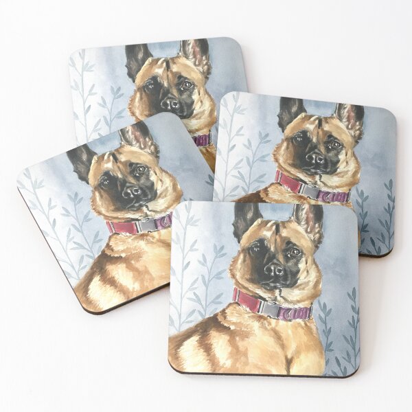 Artikelvorschau, Deutscher Schäferhund (Aquarell) entworfen und verkauft von HazelMartin.