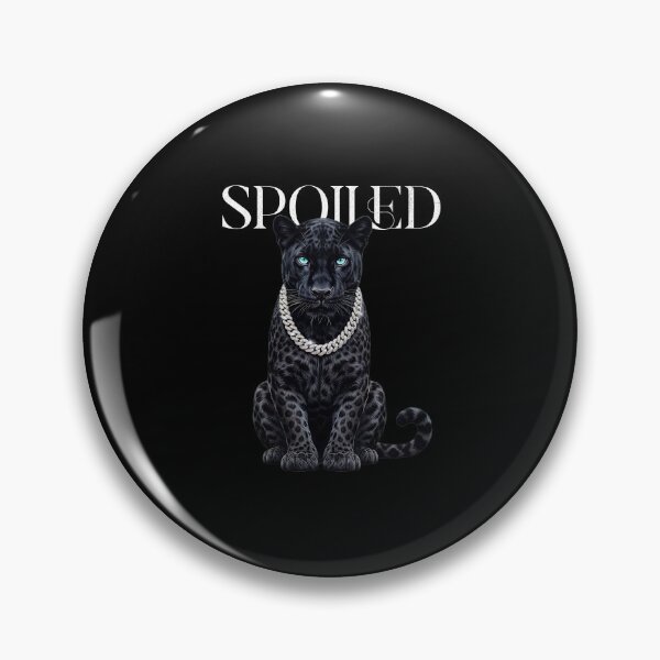 Item preview, Spoiled Black Panther Streetwear Jewelry Aesthetic designed and sold by EvrmoodCo.