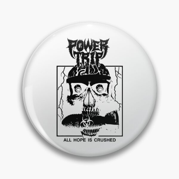 Item preview, Power Trip Merch Hope Is Crushed Skull designed and sold by mismesss.