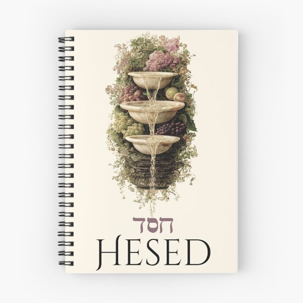 Item preview, HESED — Overflowing Mercy Fountain Botanical Spiritual Art Print designed and sold by Alt Christian.
