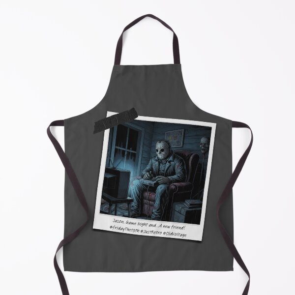 Item preview, Jason Voorhees Retro Game Night - Polaroid Art designed and sold by OldVoltage.