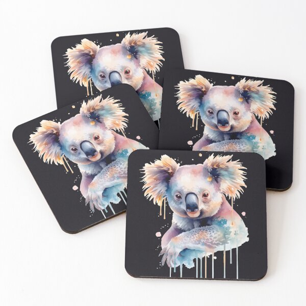 Item preview, Cute Watercolor Koala | Pastel Australian Animal Artwork designed and sold by Biedroneczka.
