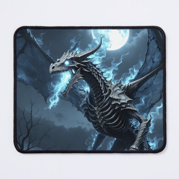 Item preview, Moonlit Spectral Dragon of the Forgotten Cemetery designed and sold by The Confluence.