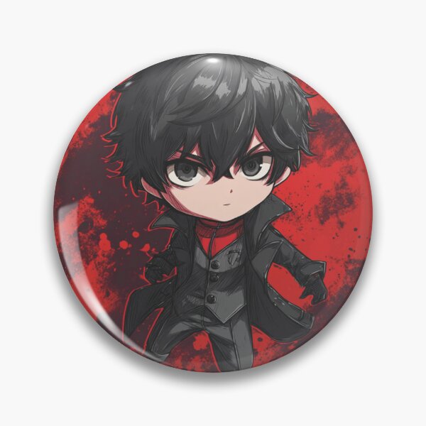 Item preview, Chibi Phantom Trickster | Cute Masked Rebel Hero designed and sold by MyChibiArts.