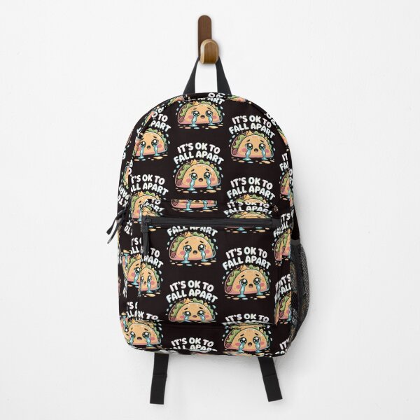 Item preview, It's Ok to Fall Apart Taco – Cute Taco Mental Health Apparel designed and sold by Redgiant87x.