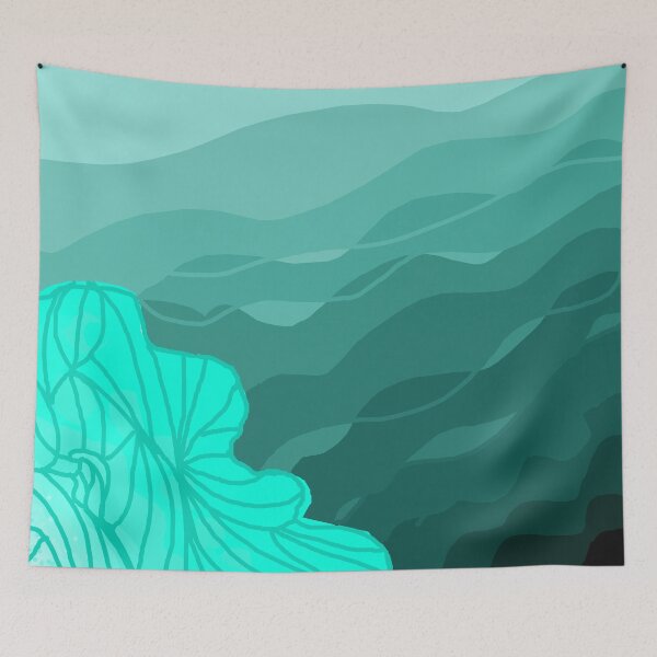 Item preview, sea blue  designed and sold by MoonlightCorp.