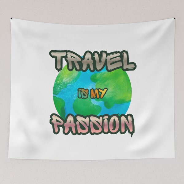 Item preview, Travel Is My Passion. designed and sold by Dinasshop.