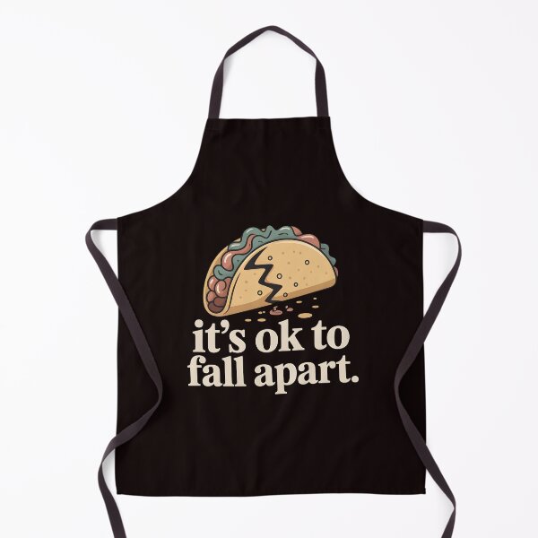 Item preview, It's Ok to Fall Apart Taco – Funny Taco Lover Mental Health Gift designed and sold by Redgiant87x.