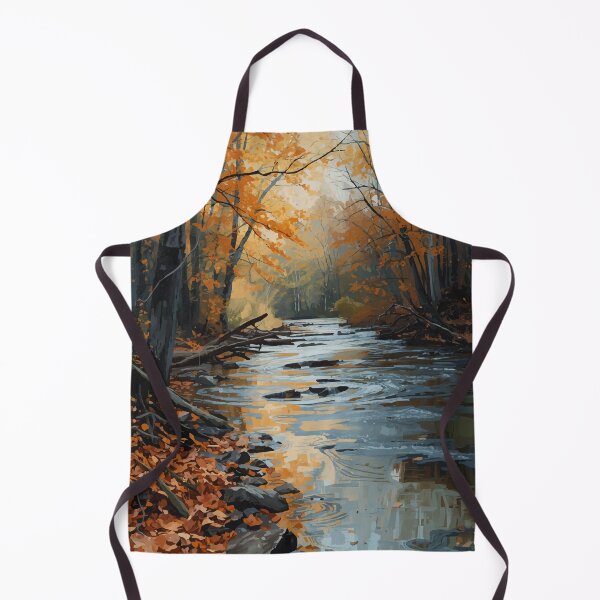 Item preview, Amber Creek in Autumn designed and sold by AbstractAnom.