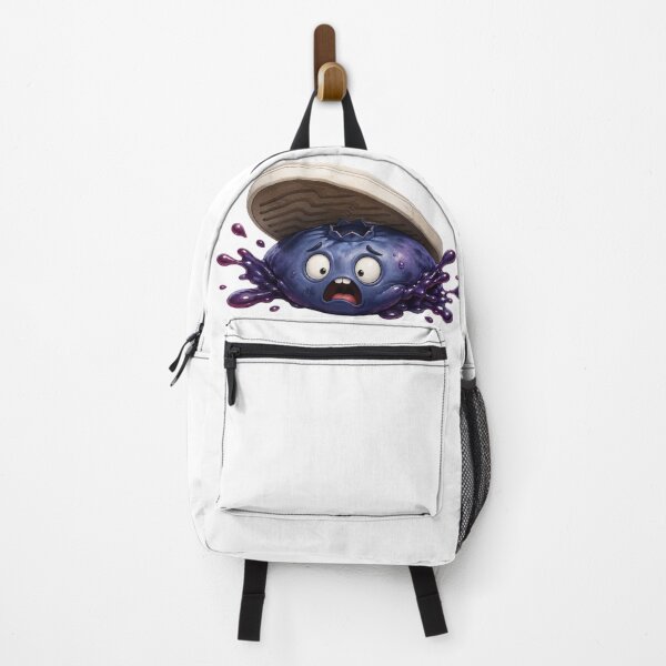 Item preview, Funny Scared Blueberry Getting Squashed by Shoe designed and sold by jgvisualarts.