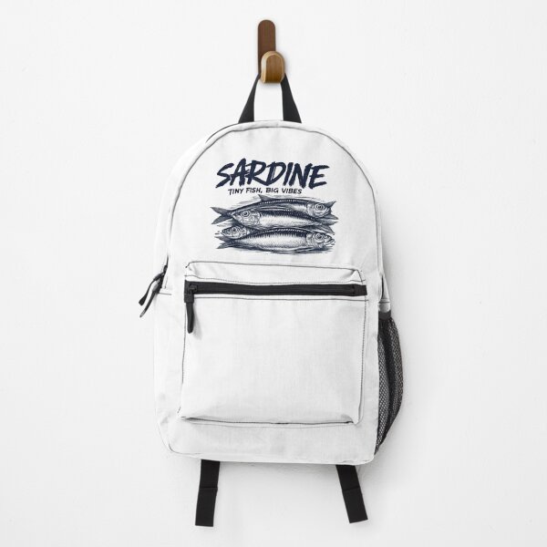 Item preview, Sardine – Tiny Fish, Big Vibes Vintage Seafood Illustration designed and sold by Ramona-Gliga.