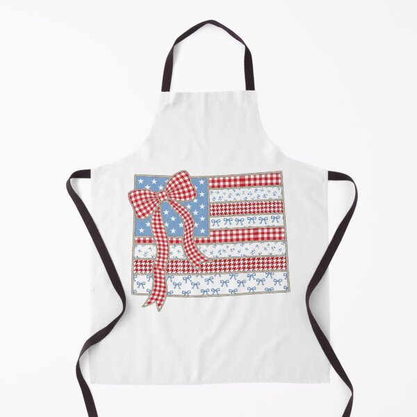 Item preview, Cute Patriotic Wyoming Map with Red Gingham Bow designed and sold by Paper Drip.