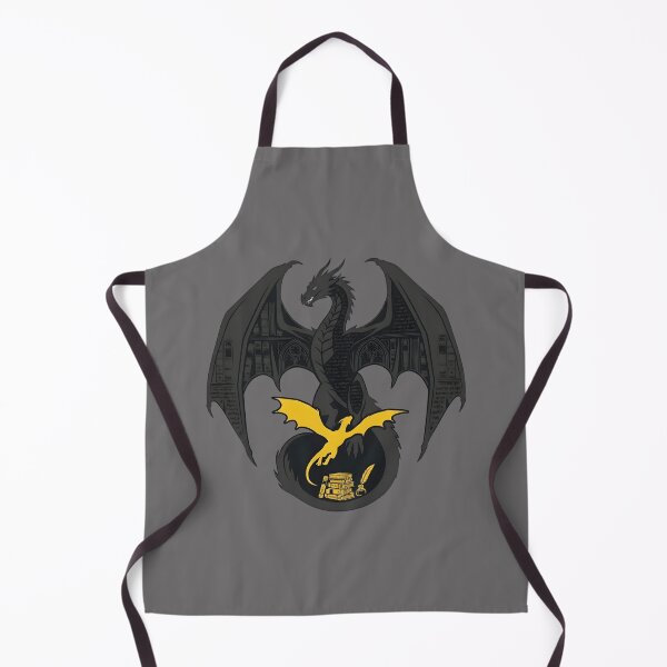 Item preview, Dragon Book Hoarder Dark Academia Fantasy Library designed and sold by auxincaftan0o.