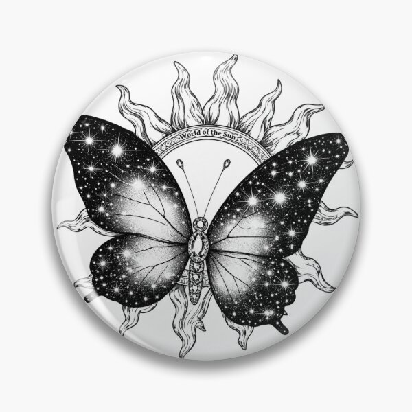Item preview, World of the Sun – Eternal Cosmic Butterfly designed and sold by ALWAHO.