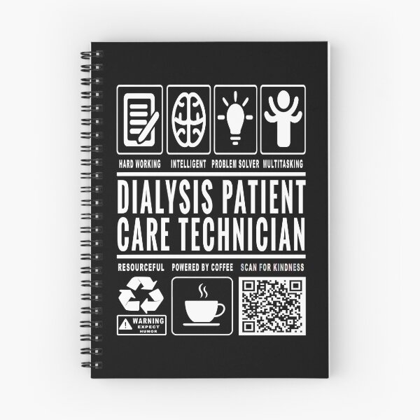 Item preview, Funny Dialysis Patient Care Technician Job Description Icons QR Code designed and sold by MerchMaxxing.
