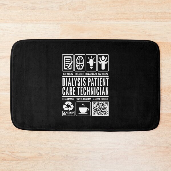 Item preview, Funny Dialysis Patient Care Technician Job Description Icons QR Code designed and sold by MerchMaxxing.