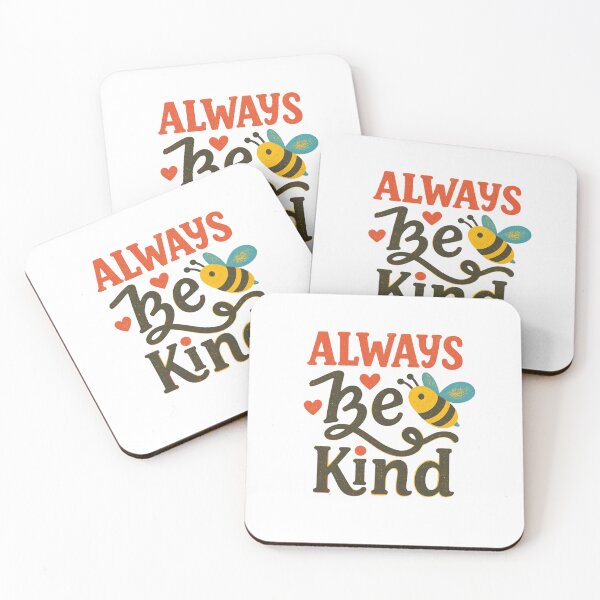 Item preview, Retro Always Be Kind Bee Illustration — Vintage Typography and Honeybee Quote designed and sold by Colorful-Garden.
