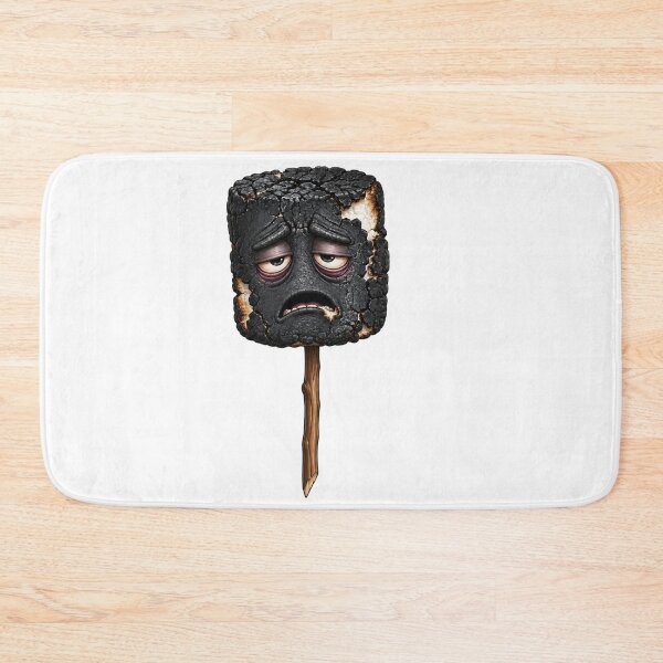 Item preview, Sad Burnt Marshmallow on a Stick designed and sold by jgvisualarts.