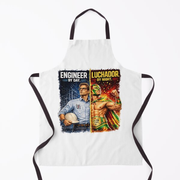Item preview, Engineer by day. Luchador by night. designed and sold by color4all.