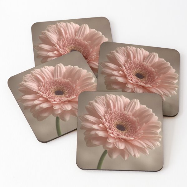 Item preview, Pink Gerbera Daisy - Minimalist Botanical Art designed and sold by SlowRegardArt.