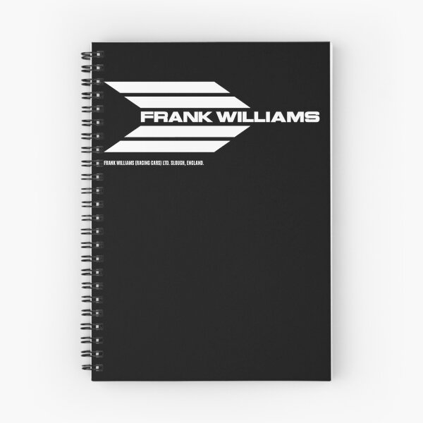 Item preview, Frank Williams Racing 1969-70 team logo (with address) - white print  designed and sold by Memes-for-all.