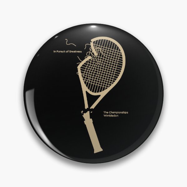 Artikelvorschau, Der Wimbledon-Champion – Auf der Suche nach Größe – Zerbrochener Tennisschläger (Vintage) entworfen und verkauft von ZERO-MIND.
