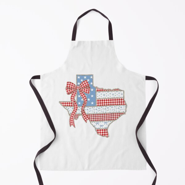 Item preview, Cute Patriotic Texas Map with Red Gingham Bow designed and sold by Paper Drip.