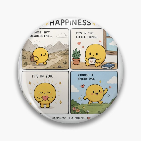 Item preview, Cute Kawaii Yellow Blob: Happiness In The Little Things. designed and sold by CraftMuse19.