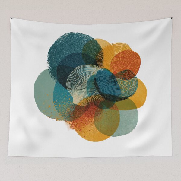 Item preview, Sun-Drenched Organic Geometry 9 designed and sold by CircaSassy.