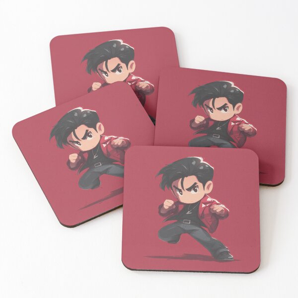 Item preview, Chibi Devil‑Blood Fighter | Cute Martial‑Arts Antihero designed and sold by MyChibiArts.