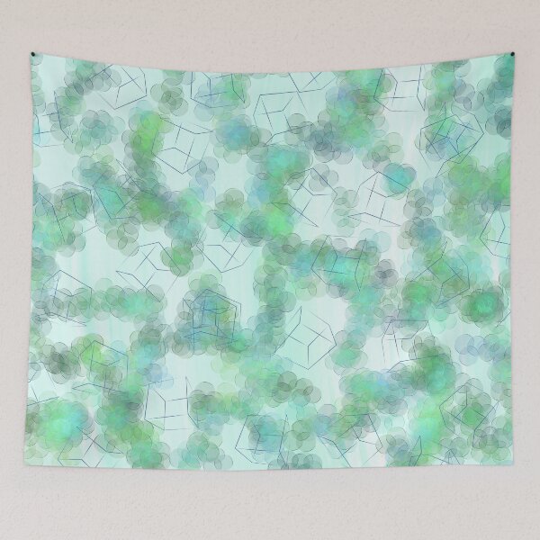 Item preview, Geometric Bubble Barrage designed and sold by foxscribbles.