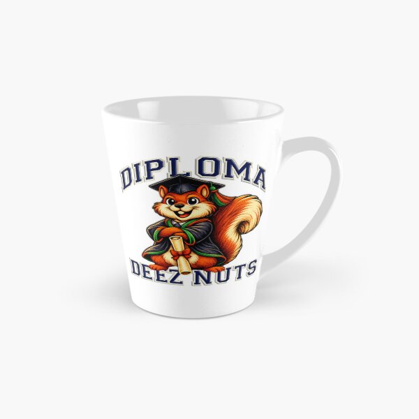 Item preview, Diploma Deez Nuts Graduate Squirrel designed and sold by SecretSquirrellDesigns.
