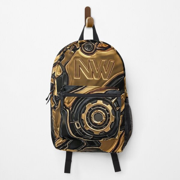 Item preview, Sovereign Matrix NW - Premium 3D Liquid Gold & Obsidian Luxury Art designed and sold by Nafas Wing.