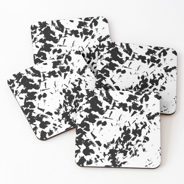 Item preview, Bold Monochrome Ink Splatter Abstract Texture designed and sold by Chunac.