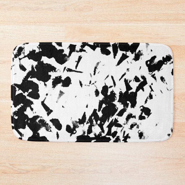 Item preview, Bold Monochrome Ink Splatter Abstract Texture designed and sold by Chunac.
