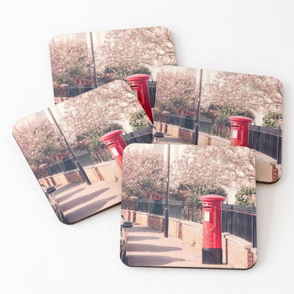 Item preview, Red Postbox In Spring  designed and sold by Debra Cox.