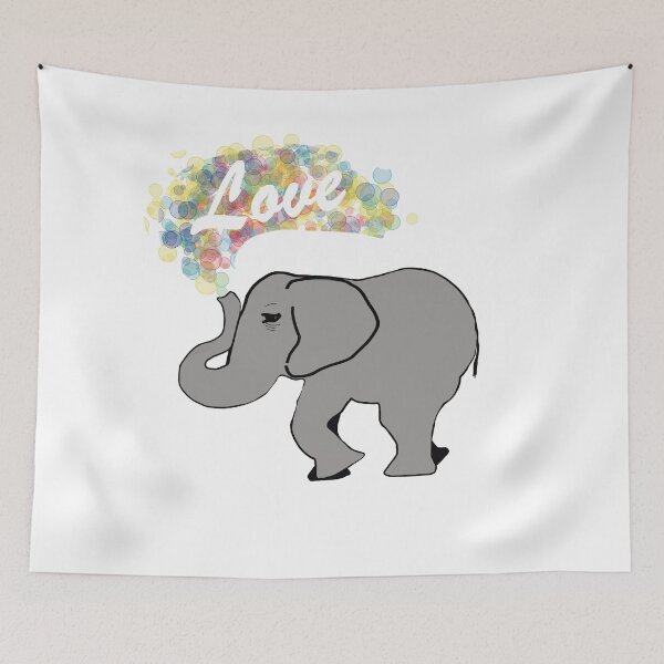 Item preview, Elephant loves designed and sold by dariosArt.