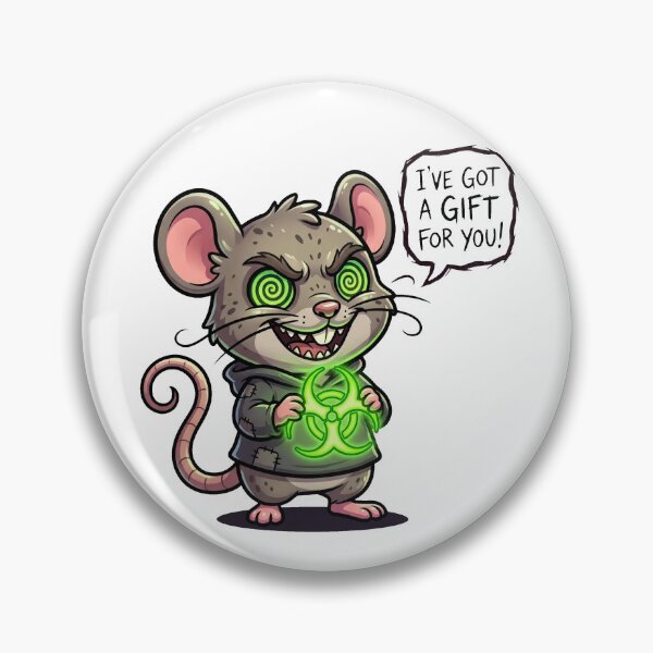 Item preview, Hantavirus Funny Mouse Biohazard Gift designed and sold by DuckOddity.