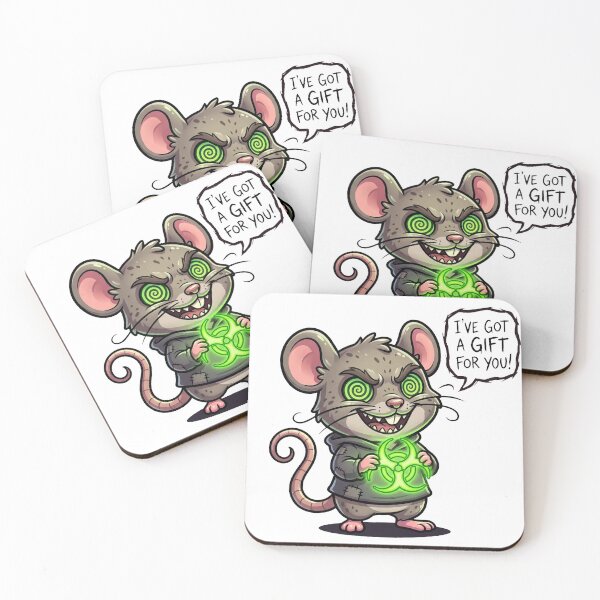 Item preview, Hantavirus Funny Mouse Biohazard Gift designed and sold by DuckOddity.