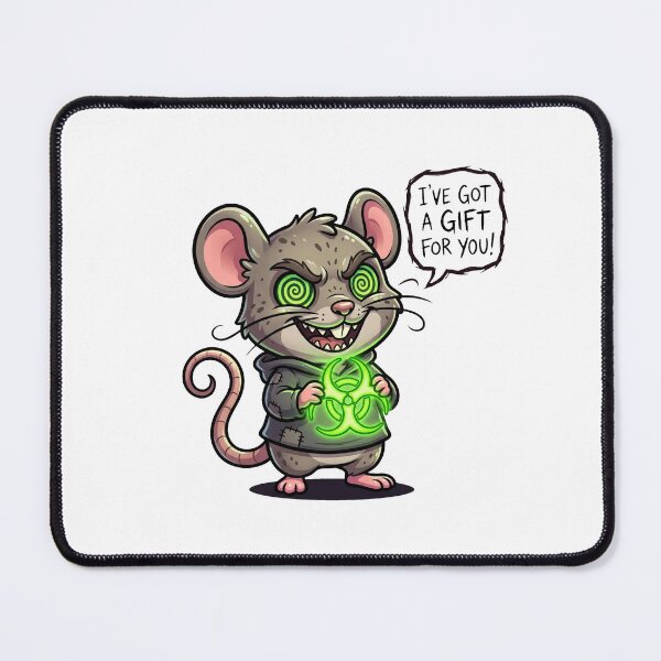 Item preview, Hantavirus Funny Mouse Biohazard Gift designed and sold by DuckOddity.