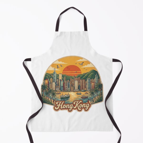 Item preview, Hong Kong Vintage Retro Travel Design designed and sold by MIArt Studio.