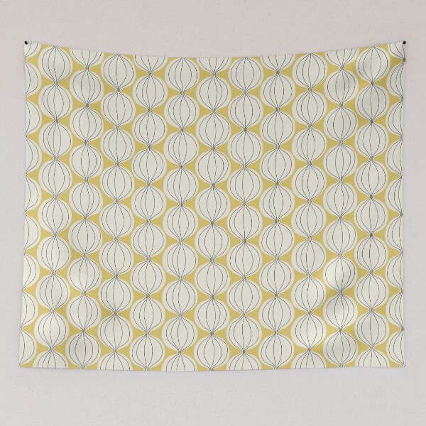 Item preview, Seamless Modernist Lanterns - okra designed and sold by Johanna Kindvall.