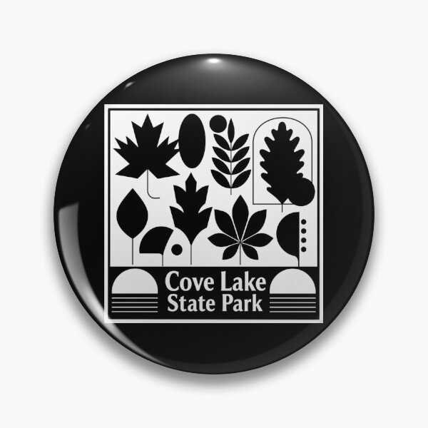 Item preview, Cove Lake State Park designed and sold by Broken Antler Designs .
