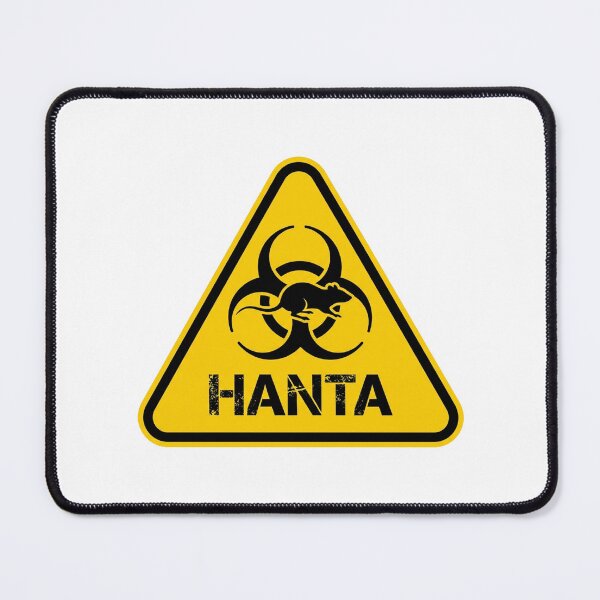 Item preview, Hanta Virus Warning Biohazard Sign designed and sold by DuckOddity.