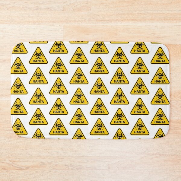 Item preview, Hanta Virus Warning Biohazard Sign designed and sold by DuckOddity.