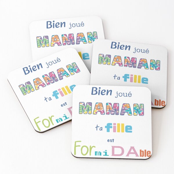 Item preview, Mom, your daughter is wonderful! designed and sold by elodie-cousin.