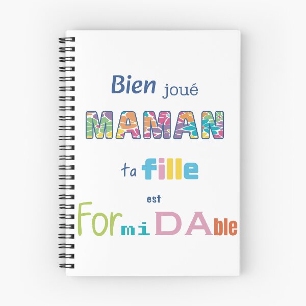 Item preview, Mom, your daughter is wonderful! designed and sold by elodie-cousin.