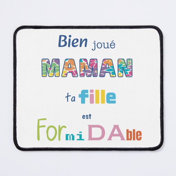 Item preview, Mom, your daughter is wonderful! designed and sold by elodie-cousin.
