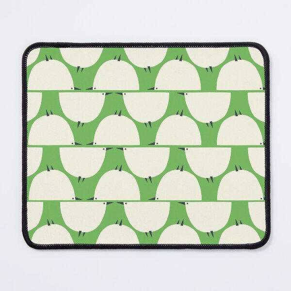 Item preview, Birds in Retro Style - bright green designed and sold by Johanna Kindvall.
